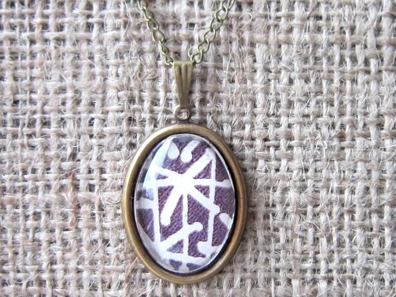 Dandelion Clock Puff Bronze Necklace - Image 6